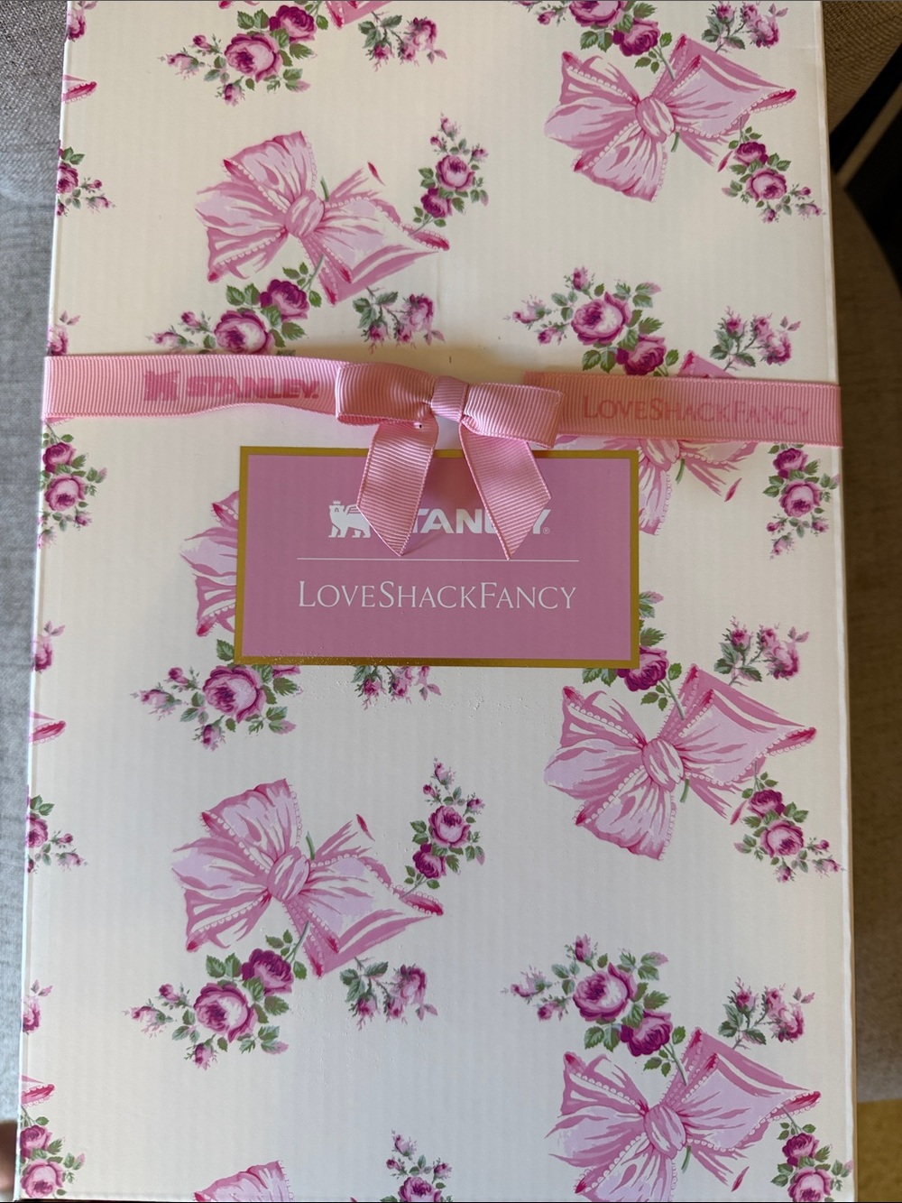 Stanley x LoveShackFancy 20oz Rosa Beaux Pink New in box! 🎀 - Picture 3 of 7
